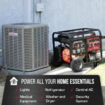DuroMax DS13000MX Dual Fuel Portable Generator - Image 4