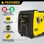 Champion 200994 3650/4650W Dual Fuel Inverter Generator - Image 3