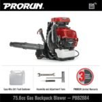 PRORUN PBB2884 Gas Backpack Leaf Blower - Image 6