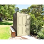 DuraMax Building Products 4-ft x 8-ft Sidemate Off-white Lean-to Vinyl Storage Shed - Image 2