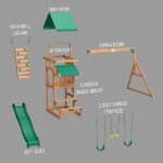 Backyard Discovery Belmont All Cedar Swing Set - Image 4