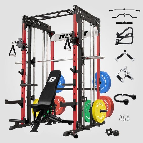 647-2 RitFit M1 Pro Smith Machine Home Gym Package - Image 1