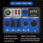 DuroMax 13,000 Watt Tri Fuel Portable HXT Generator XP13000HXT - Image 4