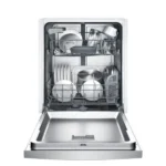 Bosch 100 Series PureDry 50-Decibel Front Control 24-in Built-In Dishwasher (Fingerprint-Resistant Stainless Steel) ENERGY STAR - Image 2
