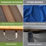 Florence Aluminum Pergola with Canopy Paragon Outdoor - Image 5