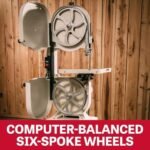 JET 14-Inch Woodworking Bandsaw, 1 HP, 115/230V 1Ph (Model JWBS-14CS) - Image 6