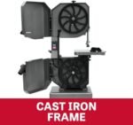 JET 14-Inch Metal/Wood Bandsaw, 1 HP, 115/230V 1Ph (Model J-8201K) - Image 2