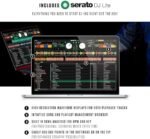Numark Mixtrack Platinum FX Serato DJ Controller with Jog Wheel Displays, 4 Decks, Mixer, Effects Paddles and (Audio Interface) - Image 2