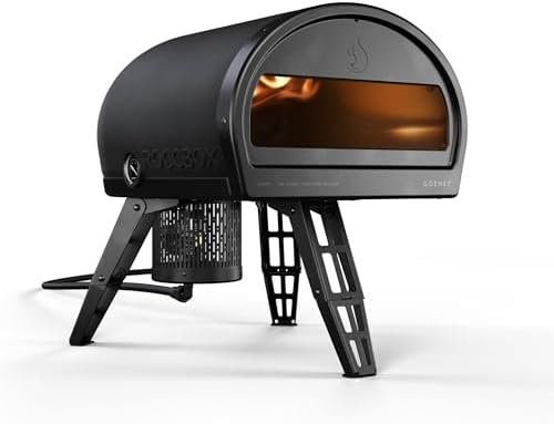 B0D6PQJ2PF-0-1756258938602 Gozney Roccbox Outdoor Pizza Oven, Black, Portable, Gas & Wood Fired, Restaurant-Grade - Image 1