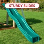 Swing-N-Slide Knightsbridge Deluxe Wooden Outdoor Swing Set - Image 5