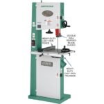 Grizzly G0513X2 – 17″ 2 HP Bandsaw w/ Cast-Iron Trunnion - Image 2