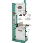 Grizzly Industrial G0513X2BF – 17″ 2 HP Extreme-Series Bandsaw w/Cast-Iron Trunnion & Foot Brake - Image 3