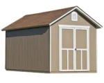 Handy Home Meridian Wooden Storage Shed – Multiple Sizes